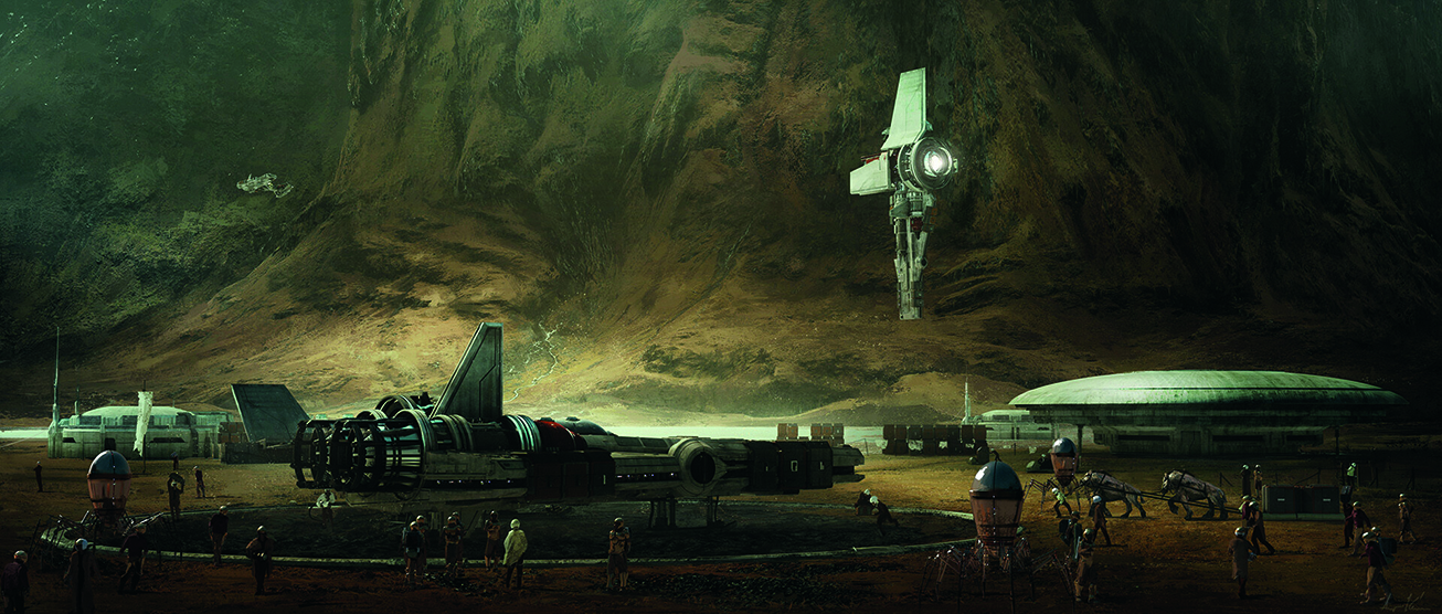 Concept art for a movie