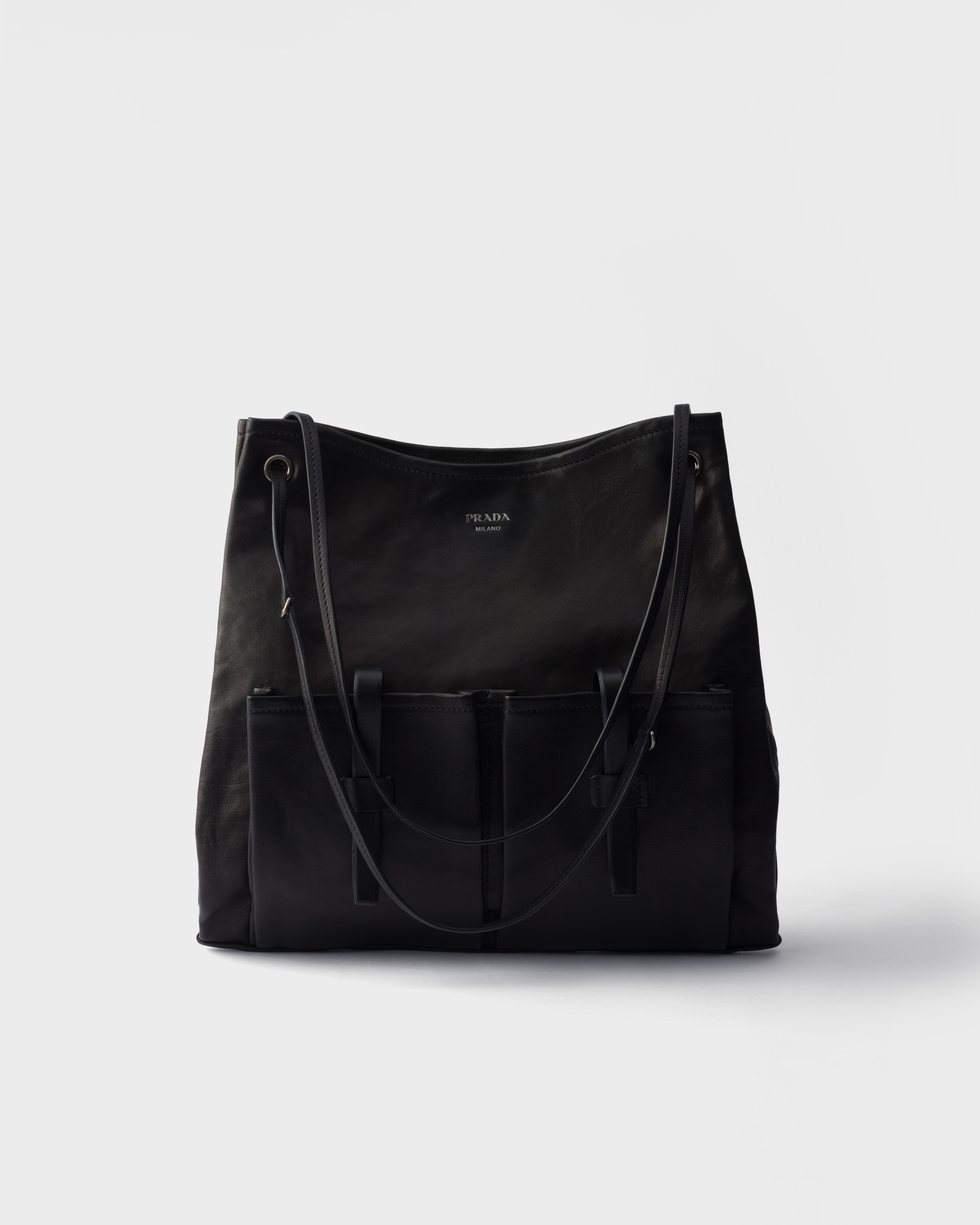 Prada Route Large Leather Bag
