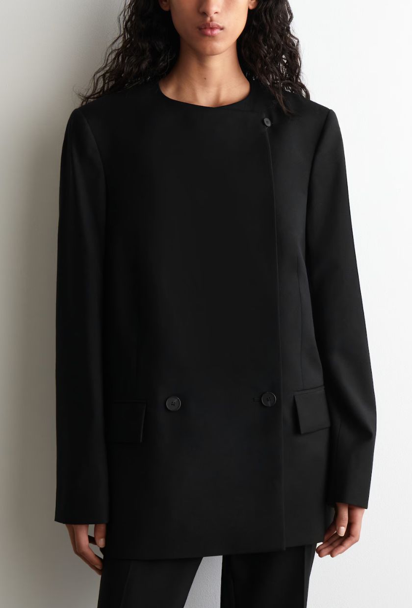 COS, Collarless Blazer