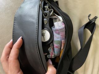 Waterfield Mini Hip Sling Bag Stuff Inside