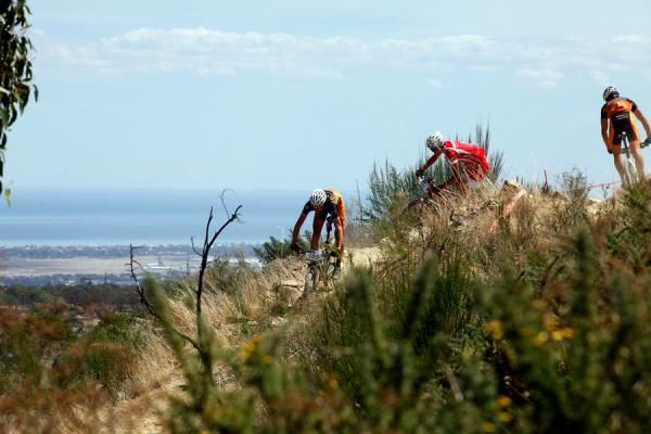 It was hot out there for the elite and under 23 riders.