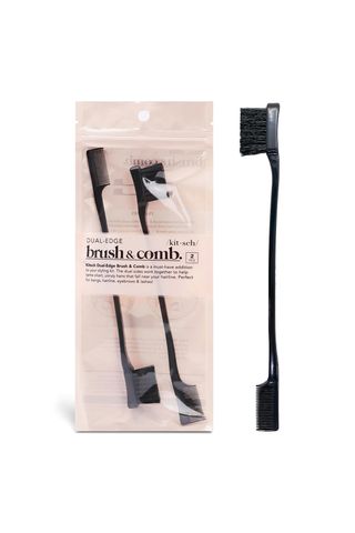 2x3_Product 8 Kitsch Dual-Edge Brush & Comb