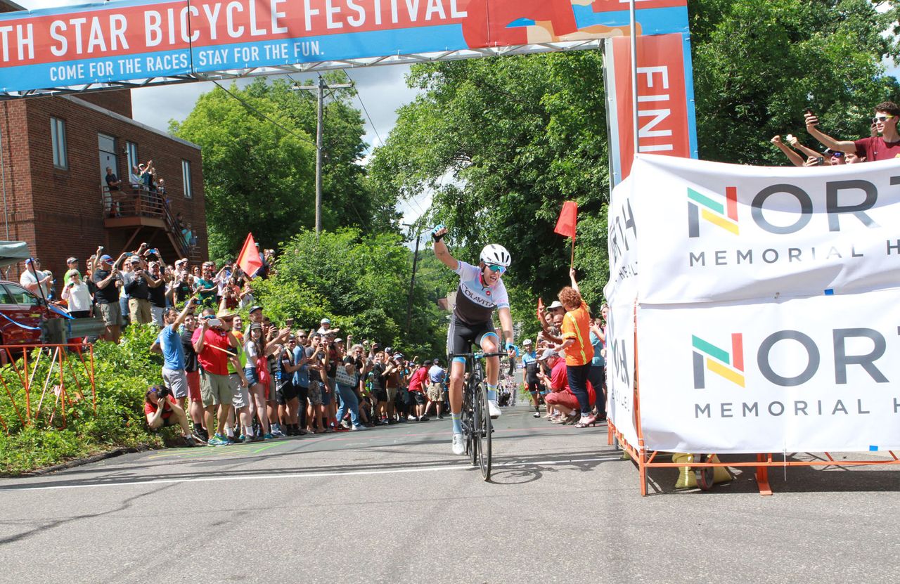 Dylan Sunderland wins atop Chilkoot Hill