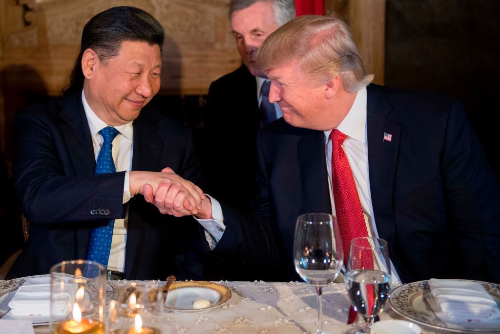 President Trump and Chinese President Xi Jinping