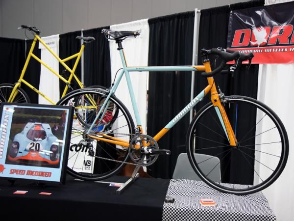 New builder Dornbox modeled this steel road racer after a Hollywood racecar.