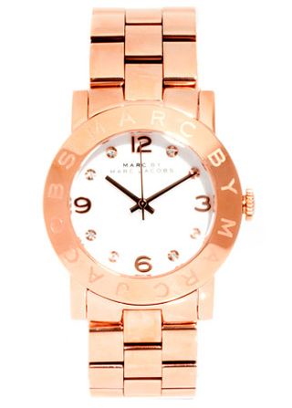 Marc by Marc Jacobs rose gold watch, £185