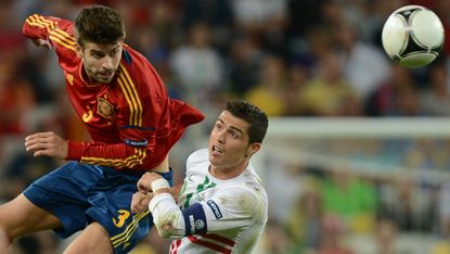 Portugal vs. Spain Cristiano Ronaldo World Cup group B