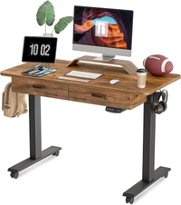 Fezibo electric standing desk with double drawers: $180Now $136 at Amazon
Save $44