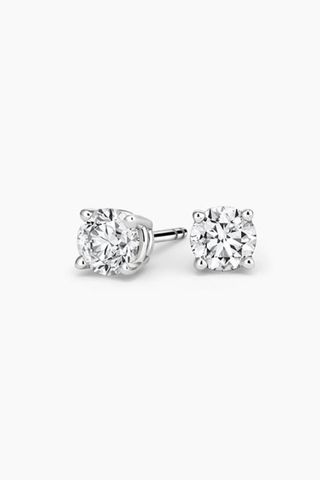 Brilliant Earth + Lab Created Diamond Stud Earrings