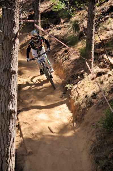 Speed and dust on the African Continental Downhill Championships.