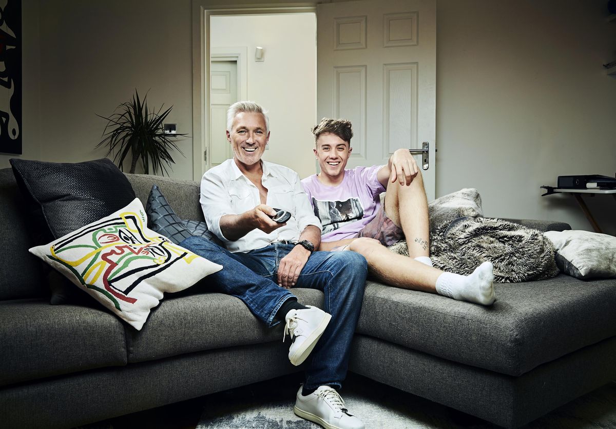 Celebrity Gogglebox 2022 Martin and Roman Kemp