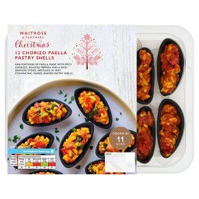 Waitrose chorizo paella pastry shells