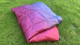 7 reasons you need a camping blanket: Voited blanket folded