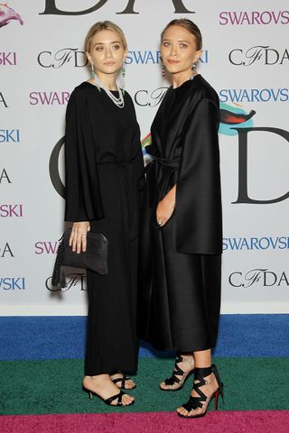 Mary-Kate And Ashley Olsen At The CFDA Fashion Awards 2014