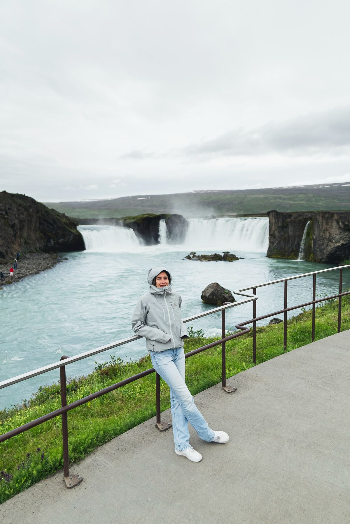 A photo from Icelandair's Really Bad Photographer competition, taken by the winner Blanche Mortemard