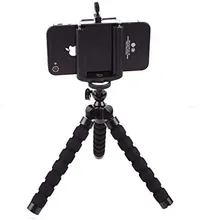 3 In One Mini Flexible Octopus Tripod