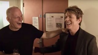 David Gilmour and David Bowie, 2006
