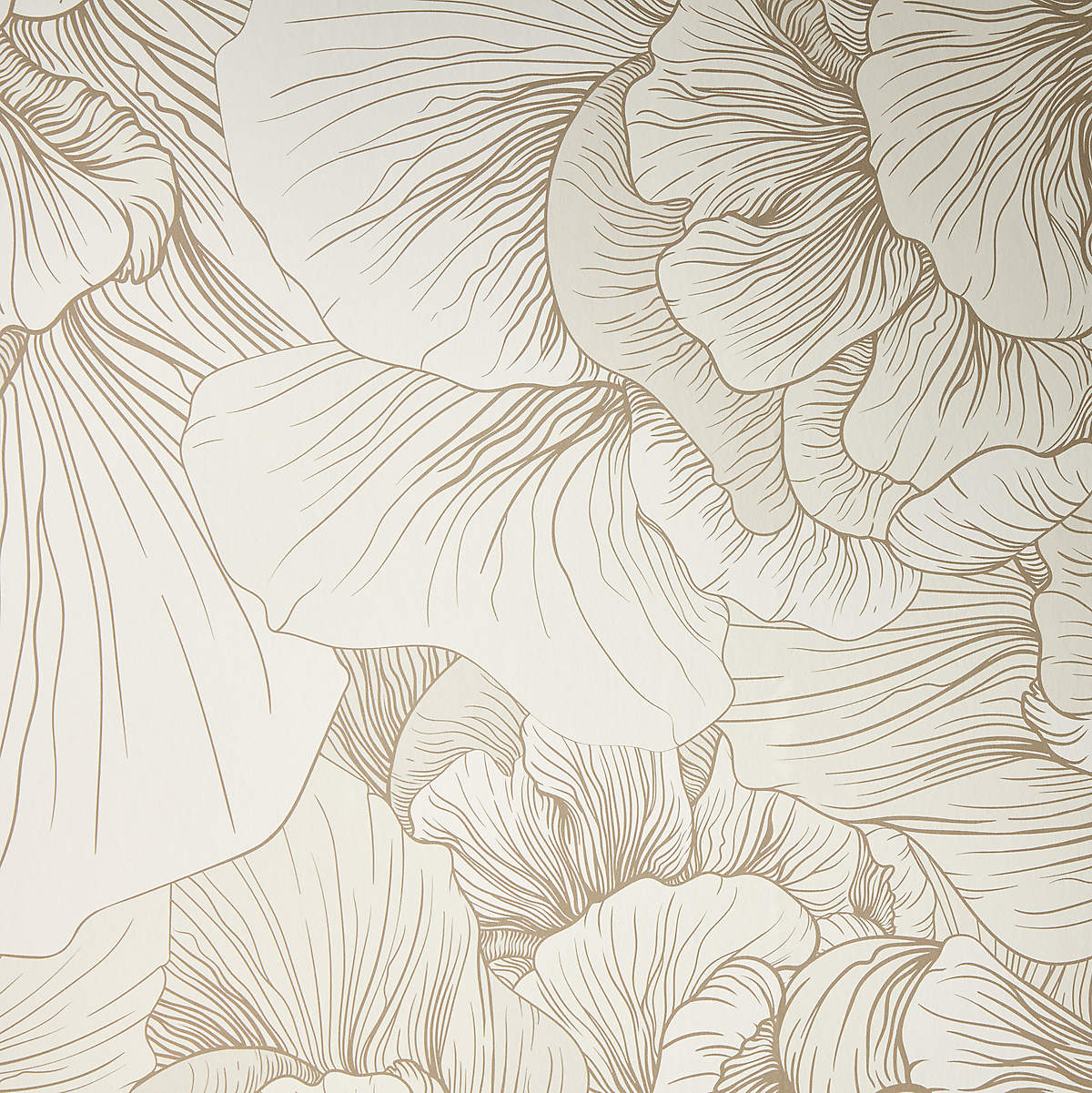 Venetian Ivory Floral Wallpaper