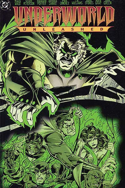 The cover for Neron's first appearance in Underworld Unleashed #1.