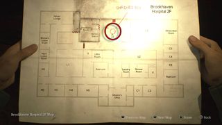 Map location of the silent Hill 2 remake chained box