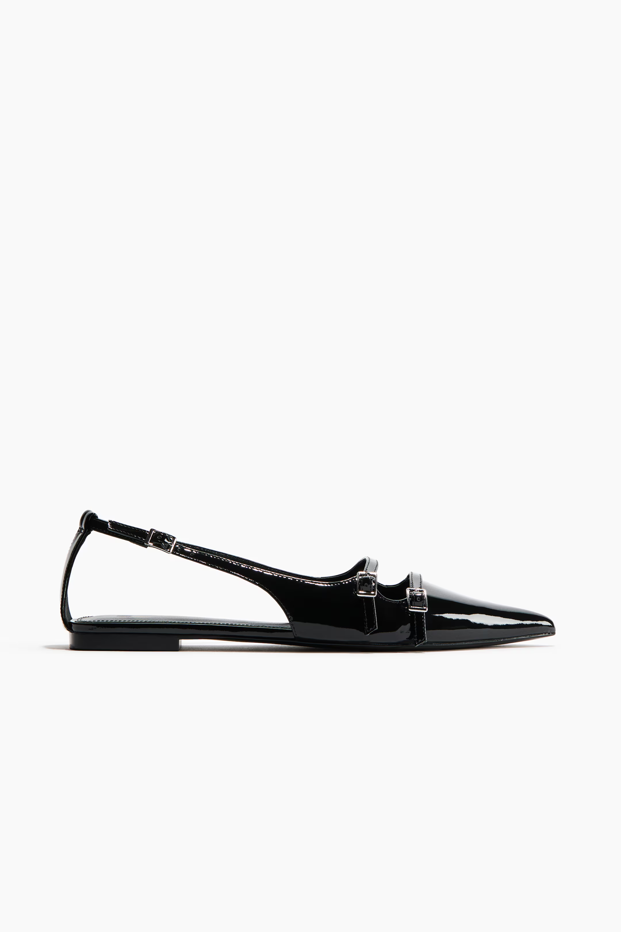 H&amp;amp;M, Patent Slingbacks