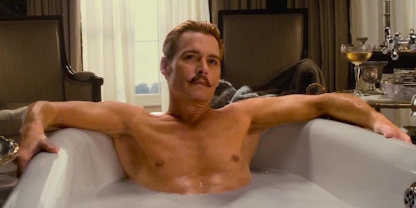 Johnny Depp in Mortdecai