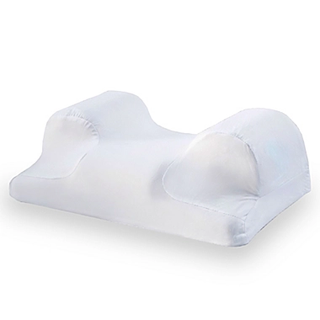 white neck support pillow