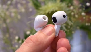 a photo of the Samsung Galaxy Buds 3 and Galaxy Buds 3 Pro in white