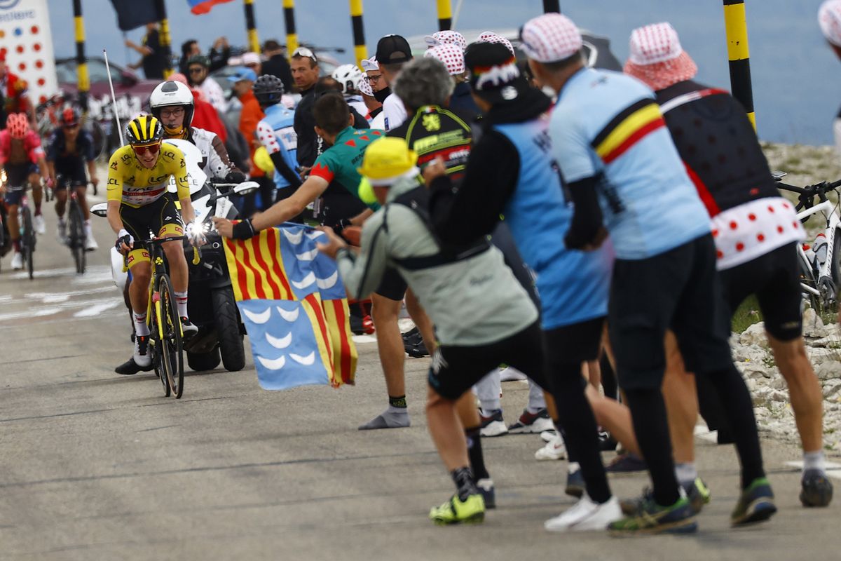 Tour de France 2021 108th Edition 11th stage Sorgues Malaucene 1989 km 07072021 Tadej Pogacar SLO UAE Team Emirates photo Luca BettiniBettiniPhoto2021