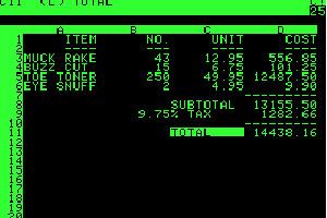 VisiCalc