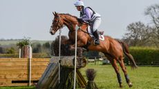Gemma Stevens (nee Tattersall) riding Chilli Knight