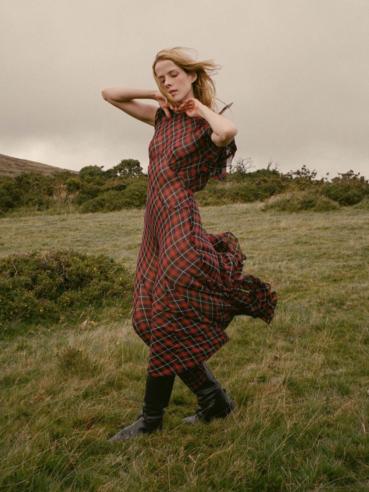 Gillianne Dress -- Adaline Plaid