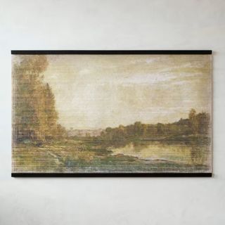 Oversized Vintage Landscape Tapestry