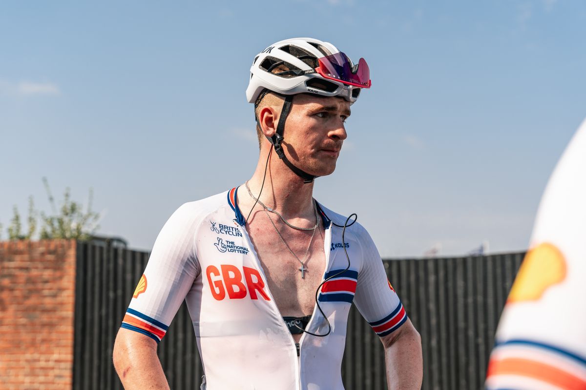 Ben Wiggins racing with the British National Team at last year&#039;s Tour of Britain