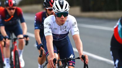 Remco Evenepoel climbing