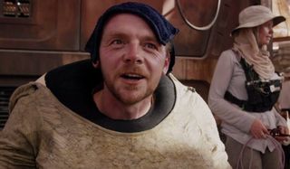 simon pegg star wars: the force awakens