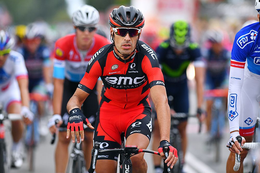 Manuel Quinziato (BMC) at Eneco Tour