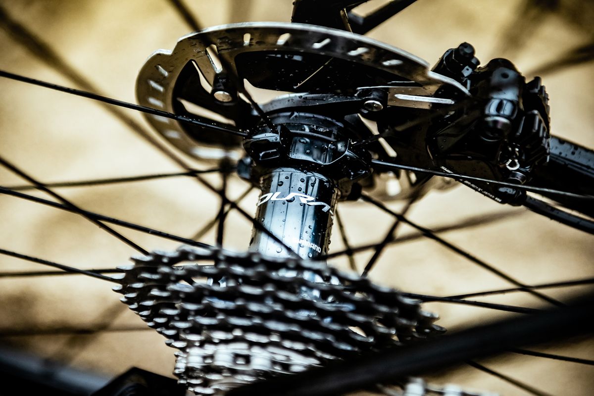 Mathieu van der Poel's cyclo-cross bike