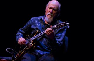 John Scofield performs onstage at Auditorium Parco Della Musica on February 11, 2019 in Rome, Italy
