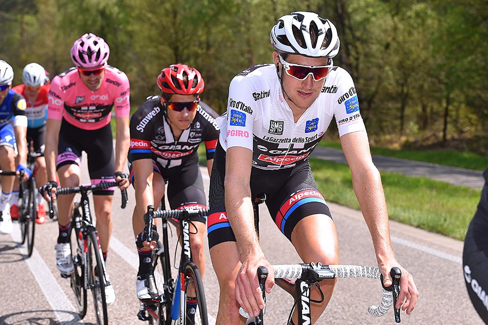 Tobias Ludvigsson (Swe) Team Giant-Alpecin in the white young rider's jersey