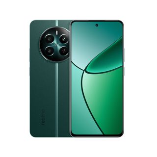 The Realme 12 Plus 5G in Pioneer Green