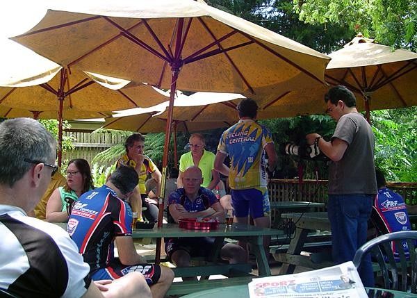 After the ride it was time to rehydrate in the Jamberoo Pub