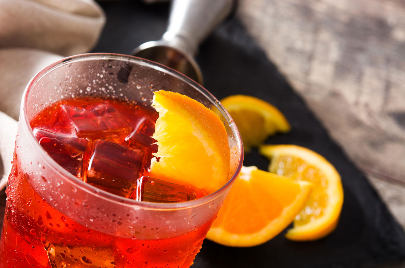 Negroni closeup