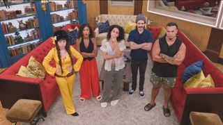 Big Brother Season 27 Houseguests gathered in the living room