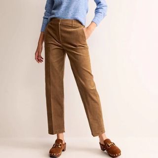 cord brown trousers