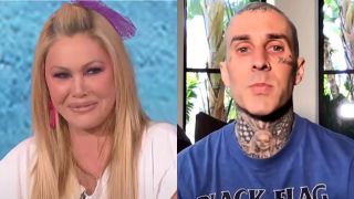 Shanna Moakler on The Talk and Travis Barker on The Drew Barrymore Show.
