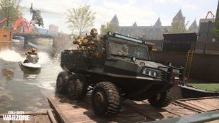 Call of Duty Warzone Vondel squad in a TAV