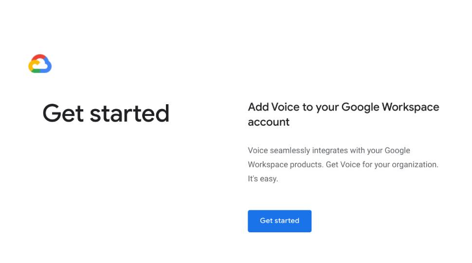 Penyiapan Google Voice