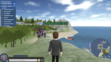 A virtual Bobby Hellard in the DXC metaverse