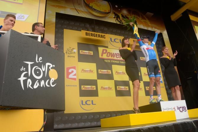 Ramunas Navardauskas has won his first victory on the Tour